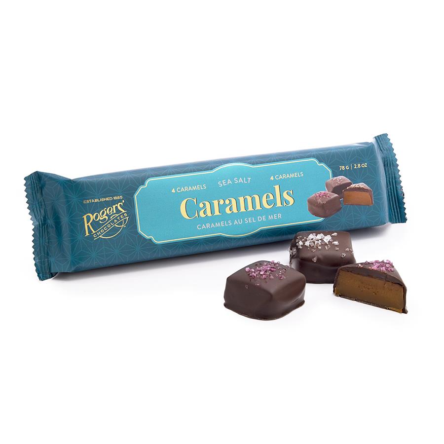 Rogers Sea Salt Caramels 4 Pieces